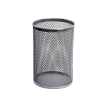 Odpadkový koš kulatý, šedý, 13 l