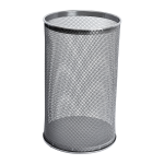 Odpadkový koš kulatý, šedý, 28,5 l