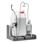 Automatická nástěnná baterie s dávkovačem mýdla pro umístění za zrcadlo, 24 V DC