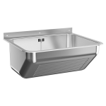 Nerezová výlevka s valchou