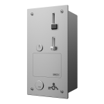 Vestavěný mincovní automat dveřního zámku s eurozámkem, 24 V DC