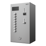 Mincovní automat pro až 8 jednofázových spotřebičů 230 V AC, volba tlačítkem, 24 V DC