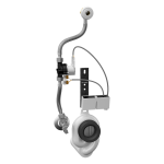 Radarový splachovač na liště pro pisoár Selnova S, 24 V DC