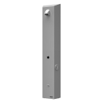 Nerezový sprchový nástěnný žetonový panel pro jednu vodu, 24 V DC