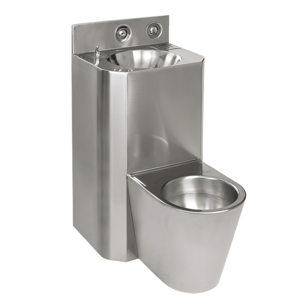 WC s umyvadlem rovný, WC závěsné, závitové tyče