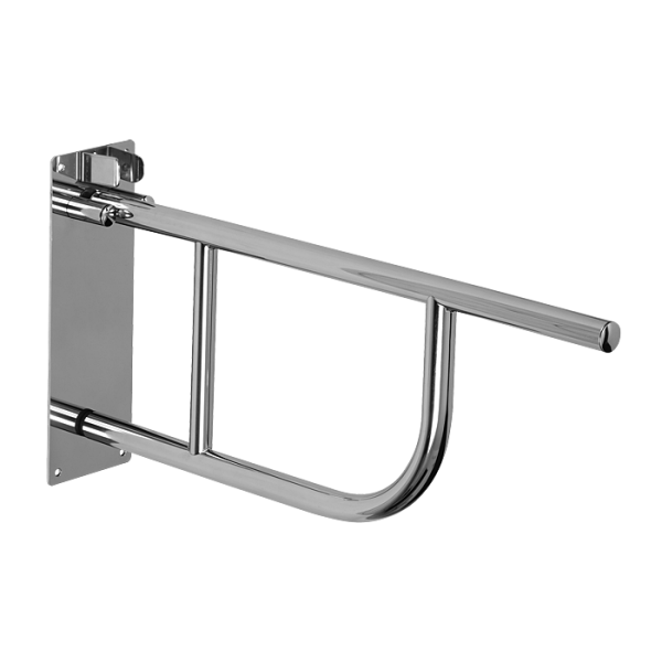 Nerezové madlo sklopné, délka 550 mm, povrch lesklý