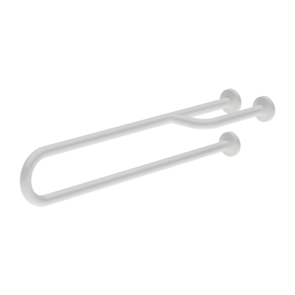 Madlo pevné, 900 mm, bílé