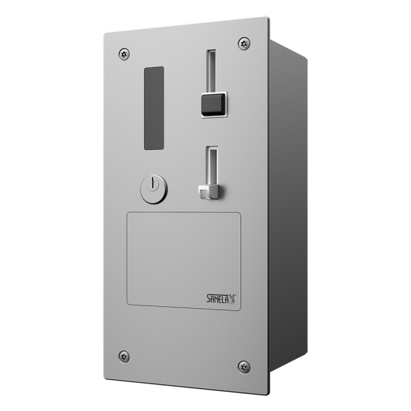 Vestavěný mincovní automat dveřního zámku včetně GSM, 24 V DC