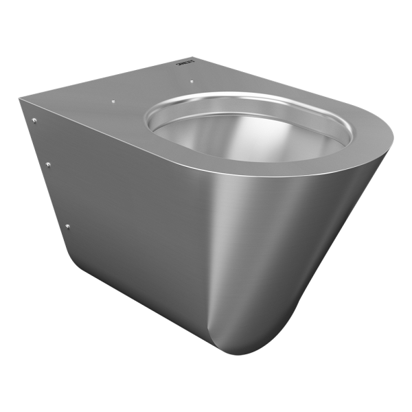 Nerezové závěsné WC