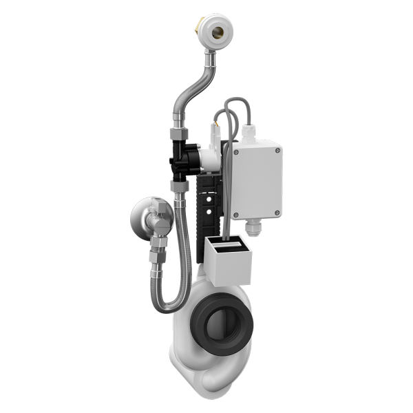 Radarový splachovač pisoáru na liště s integrovaným zdrojem, 230 V AC