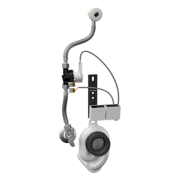 Radarový splachovač na liště pro pisoár Selnova S, 24 V DC