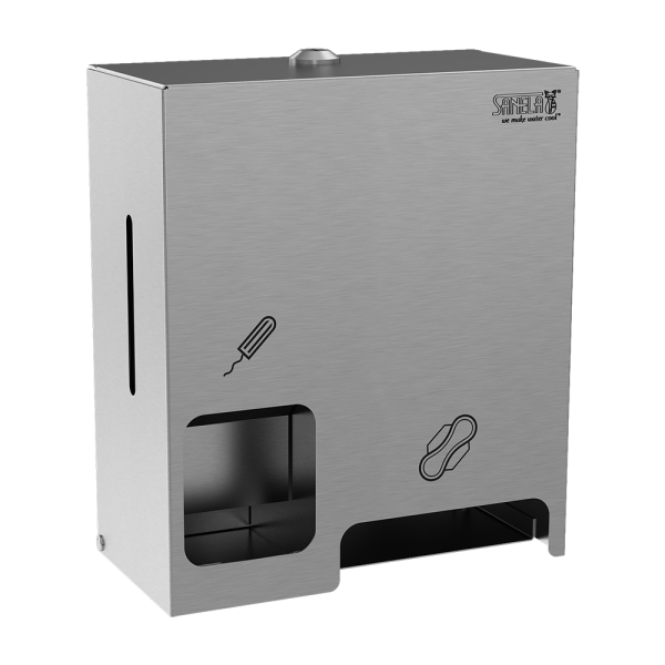 Nerezový zásobník hygienických potřeb