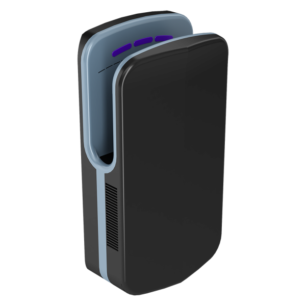 Automatický osoušeč rukou, černý, 230 V AC