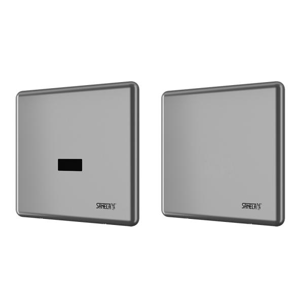 Infračervený skupinový splachovač pisoárů s elektronikou ALS, matný, 24 V DC