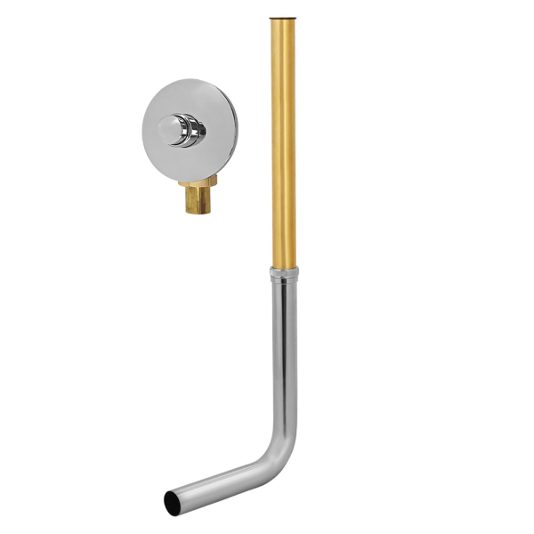 Samouzavírací splachovač pro WC ventil, podomítkový